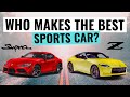 Toyota Supra VS Nissan Z || Which Manual Sports Car Should You Buy?