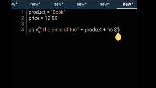 output different variables using print () use COMMA and + (level 1 problem 7)