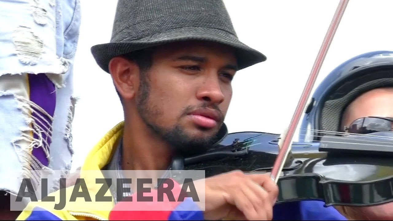 اعتقال عازف كمان فنزويلي على خلفية احتجاجات مناهضة لمادورو