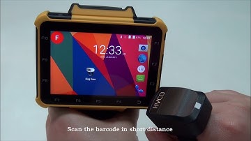 How to connect ring scanner with smart watch
