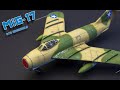 Mig17 somalian air force 172 az models full build