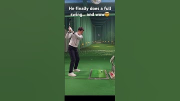 Wait for the full swing #golf #draw #slice #slowmotion