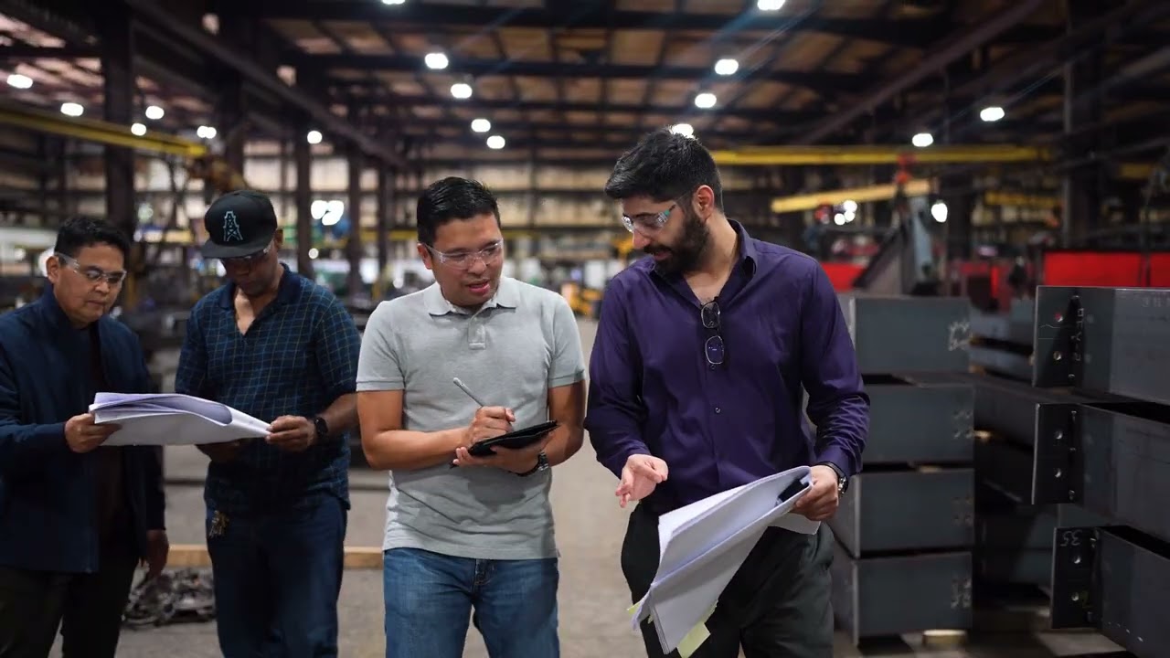 Metal Building Manufacturing Plant Tour | Rigid Global Buildings