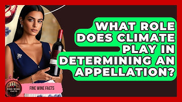 What Role Does Climate Play in Determining an Appellation? - Fine Wine Facts