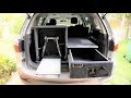 Isuzu MU-X Custom Rear Drawer System - How I Built My 4X4 Drawer Setup