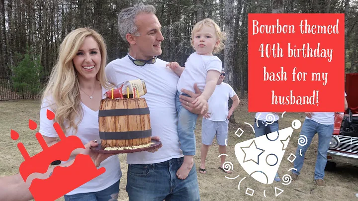 Bourbon Themed 40th Birthday Bash for my Husband