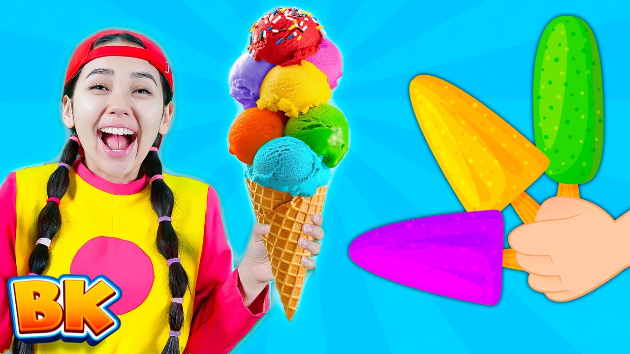 Ice Cream Song | Kids Songs & More | BisKids Word
