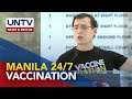 Manila LGU to launch a 24/7 vaccination