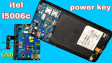 itel l5006c power button not working / itel a23 pro power button jumper /itel a23 pro power key ways