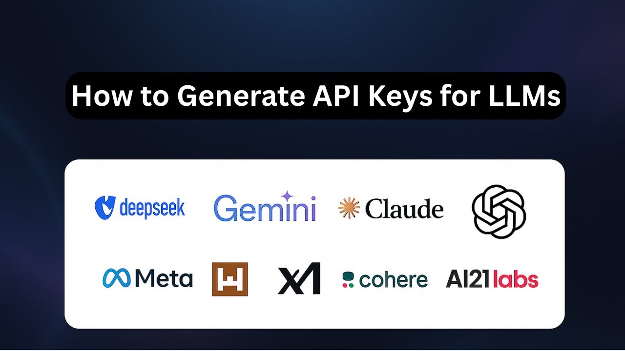 How to Generate API Keys for OpenAI, Gemini, Claude, xAI, Mistral ...