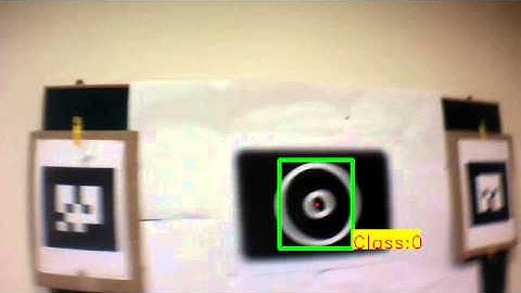 Detection of our Motion Blur Resilient Fiducial (Class 0)