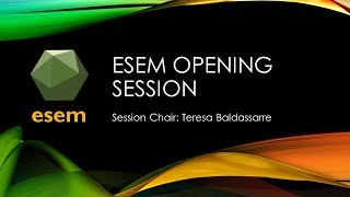 ESEM 2020 Opening Session