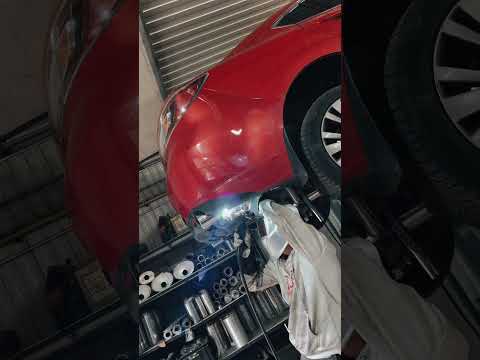 Раздвоение выхлопа на Mazda 6 c КРУТЫМ ЗВУКОМ ВЫХЛОПа #shorts
