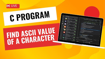 C program to find ASCII value of a character