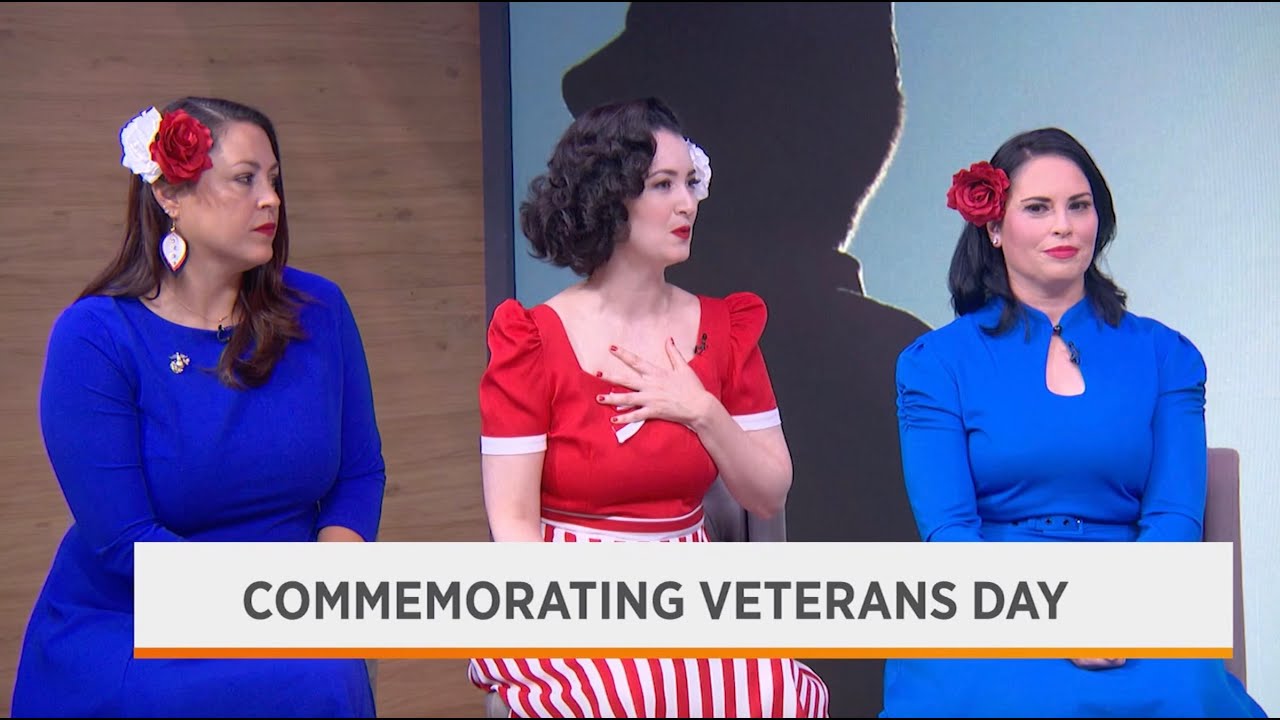 Pin-Ups For Vets on Spectrum News Veterans Day 2025
