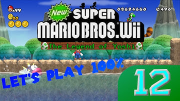 The Legend Of Yoshi - part 12 (100%) [NSMBW custom] - MARIO TAKES THE SUBWAY ?!