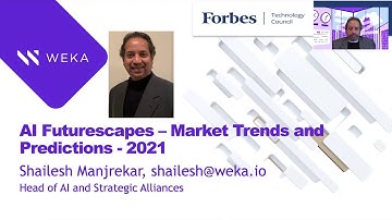 Shailesh Manjrekar, Head of AI, Weka | AIOps Virtual Conference | CloudFabrix