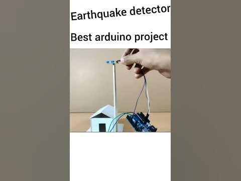 #earthquake #detector arduino project #subscribe for more and tutorial ...