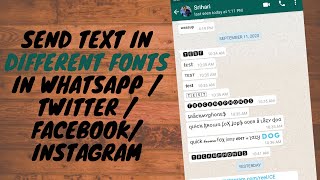 Stylish Fonts for WhatsApp / Twitter / Instagram / Facebook screenshot 5