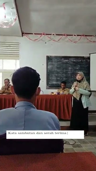 Kata Sambutan dari Dosen Pembimbing Lapangan pada Acara Penerimaan Mahasiswa Kukerta