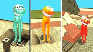 NEW DESTROY ALL ELMO FAMILY in Garrys Mod! PART 2!