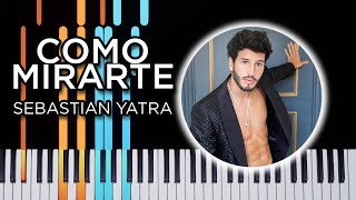 Como Mirarte (Sebastian Yatra) - Piano Tutorial screenshot 4