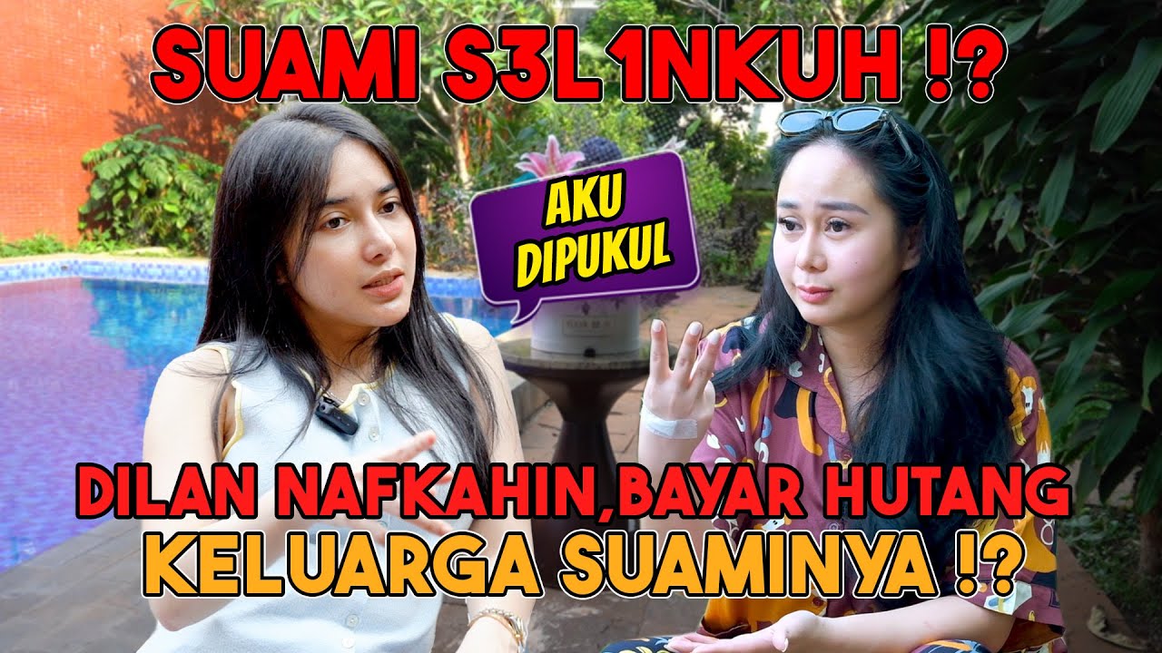 DILAN DI PUKUL SUAMI, MINTA DUIT 800 JUTA BUAT S3L1NGKUH...!!???