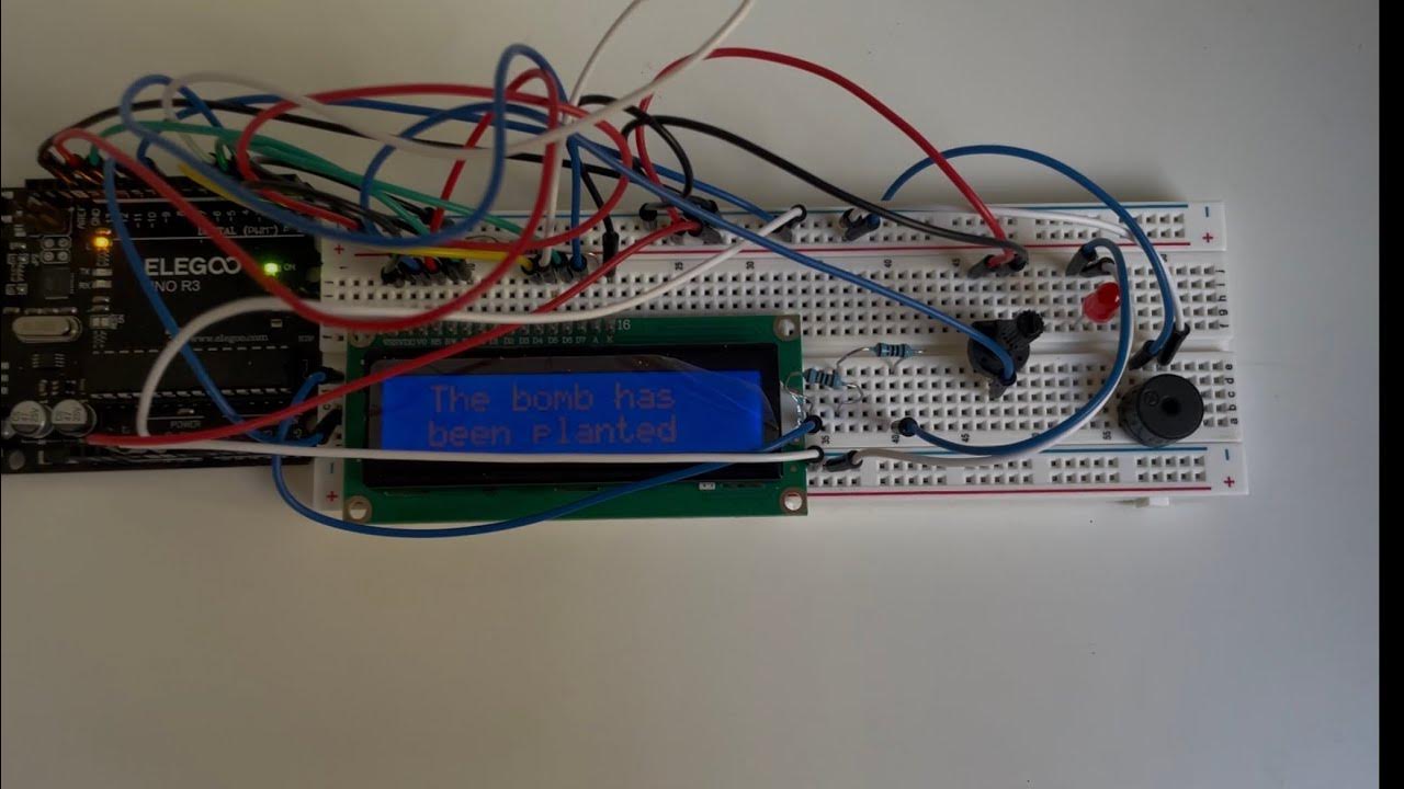 Counter-Strike C4 Bomb Prototype – Arduino Build - YouTube