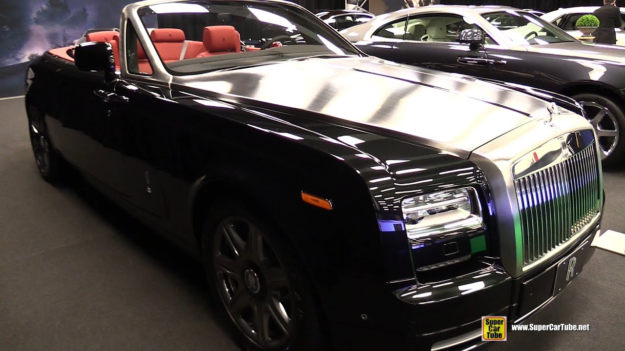 2015 RollsRoyce Phantom Drophead Coupe  Exterior and Interior 