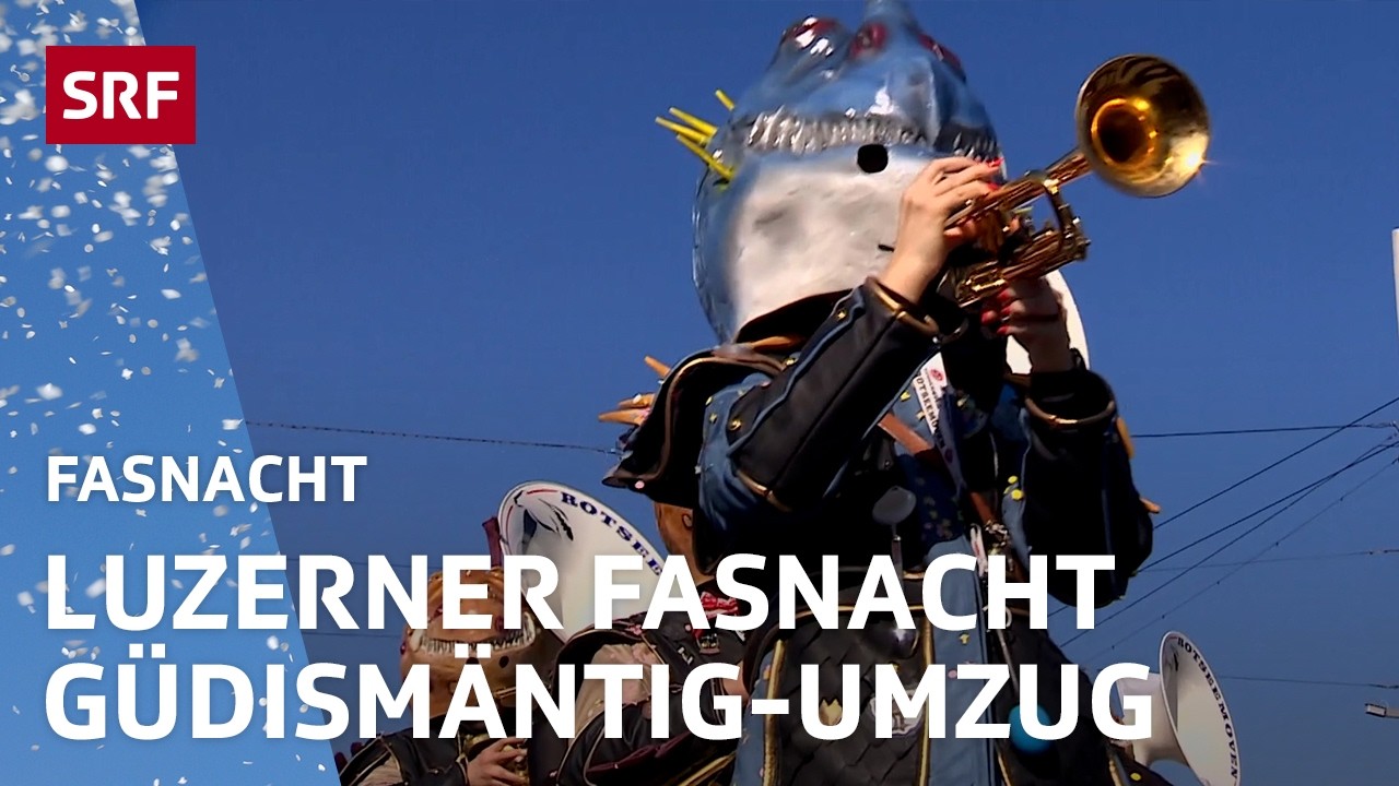 Luzerner Fasnacht 2025 - Güdismontag-Umzug | Fasnacht | SRF
