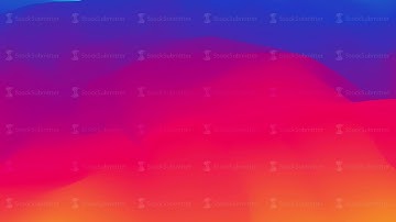 Gradient wavy backdrop. 4k seamless loop background. Color neon 3d abstract gradient. Blue color
