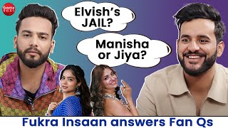 Abhishek Malhan on Elvish Yadav's jail term, picks b/w Manisha or Jiya & Triggered Insaan | Fan Qs