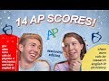 *late* 14 AP SCORES REACTION! (senioritis edition)