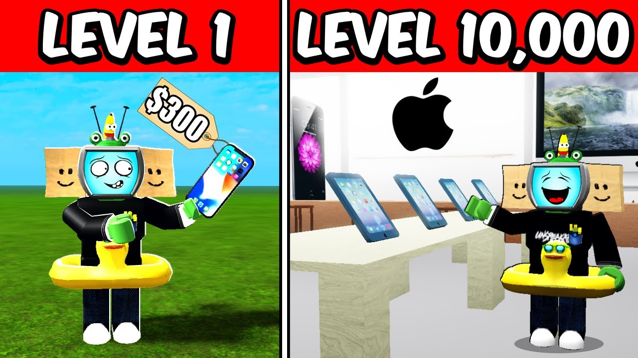 Level 1 Vs Level 10 000 Supermarket In Roblox Youtube - unspeakable roblox username