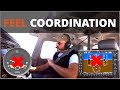 Airplane Rudders! Learn to FEEL coordination in the airplane and avoid stall spin flying accidents