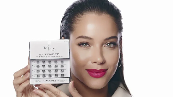 Achieve Lash Perfection with  #vluxe Extended | #salonquality Lashes at Home! #diylashextensions