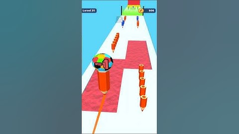 Color Pencil Run Lvl. 31 #shorts #games