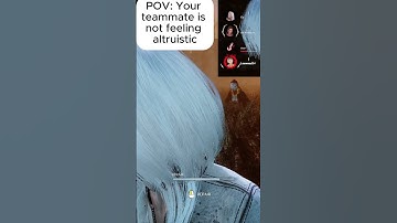 MOST altruistic teammate in DBD #dbd #deadbydaylight #dbdgamer #horror #gaming #viralvideo #dbdclips