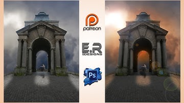 Photoshop Manipulation Tutorial | Photo Effects Enemy Gate