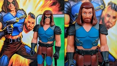 New super 7 gijoe Zartan cartoon 80s action figure review