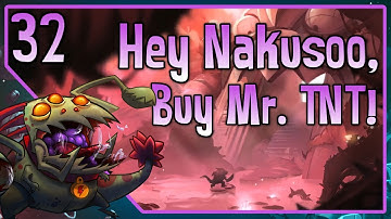 Awesomenauts - Gnaw Gameplay - "Hey Nakusoo, Buy Mr. TNT!"