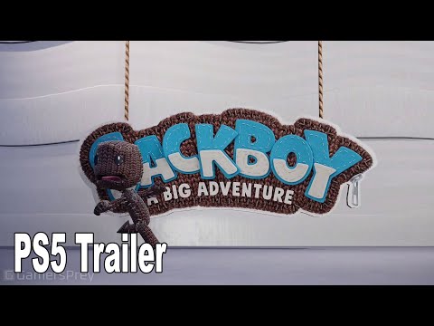SackBoy a Big Adventure - Reveal Trailer PS5 [HD 1080P]