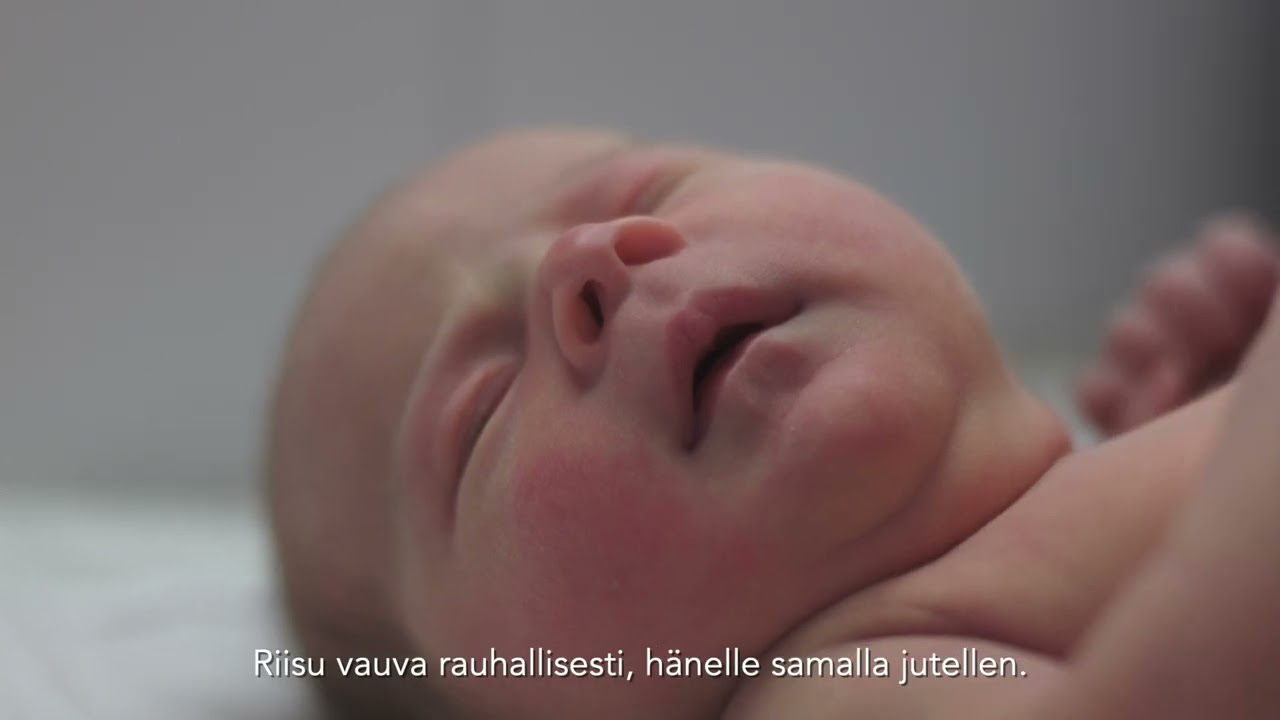 5.7 Synnytyksen jälkeen: Vauvan kylvetys