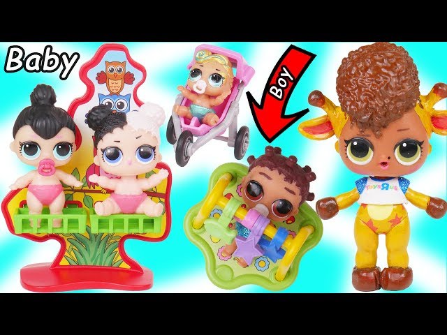 Lol Surprise Doll Toys R Us Custom Opens Toy Store For Fresh New Lil  Brother Punk Boi Boy Surprises - Youtube