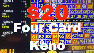 Playing $20 on Four Card Keno at Silverton Casino - Las Vegas by LetYrLiteShine 512 views 2 weeks ago 13 minutes, 51 seconds