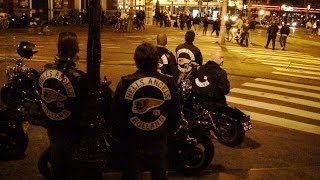 HELL'S ANGELS OP HET LEIDSEPLEIN