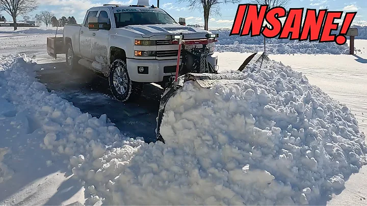 Biggest Snowstorm in 5 Years | Plowing 24 Hours Straight