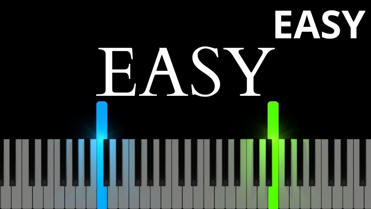 Commodores - Easy (EASY Piano Tutorial) - YouTube