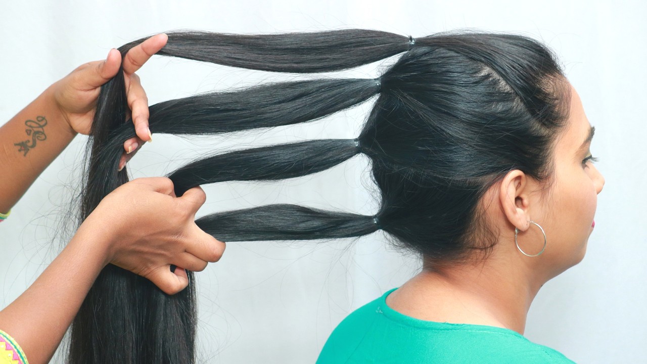 Easy different type of hairstyles - Simple Hairstyles | stylish hairstyles | hairstyles for girls