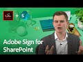 Sending documents for signature with Adobe Sign for Microsoft SharePoint